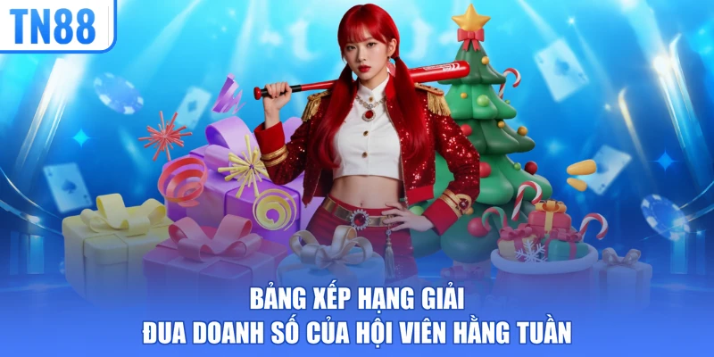 Bảng xếp hạng giải đua doanh số của hội viên hằng tuần